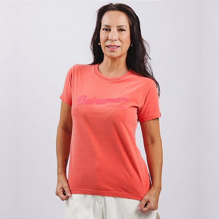 Tshirt Básica Beiramar Goiaba