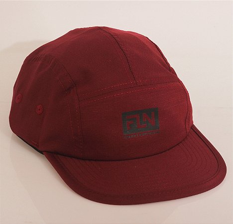 Boné Five Panel Logo FLN 1 Vermelho