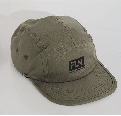 Boné Five Panel Logo FLN 3 Verde
