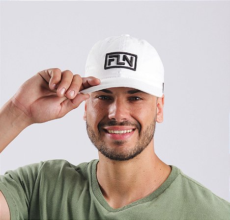 Boné Dad Hat Logo FLN Branco