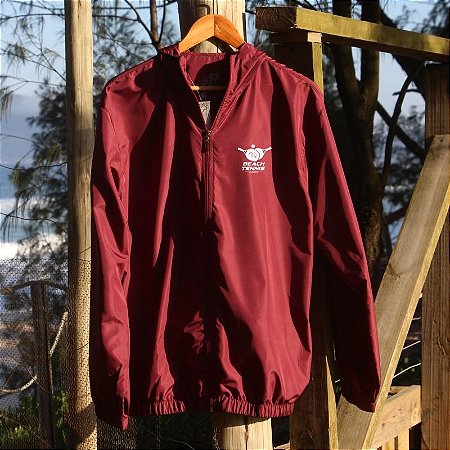 Corta Vento FLN Beach Tennis Vinho