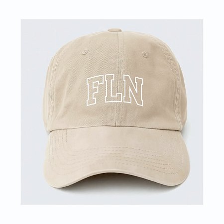 Boné Dad hat FLN Bordado Areia