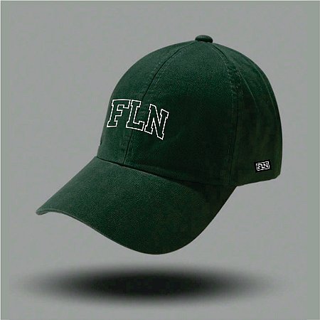 Boné Dad hat FLN Bordado Verde Musgo