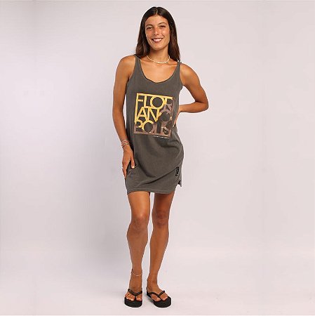 Vestido Regata Florianópolis Grafite