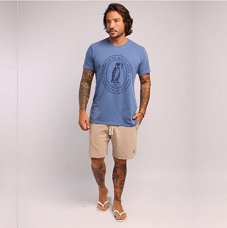 Camiseta Pinguim Azul