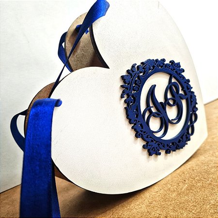 Cestinha Florista para Casamento em MDF