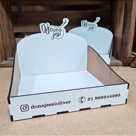 Expositor de Brownie Personalizado com Logotipo