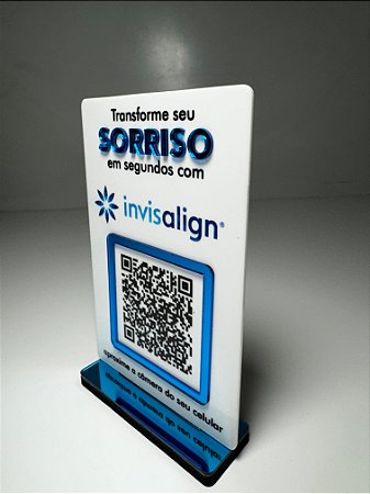 Placa PIX QR Code com Logotipo