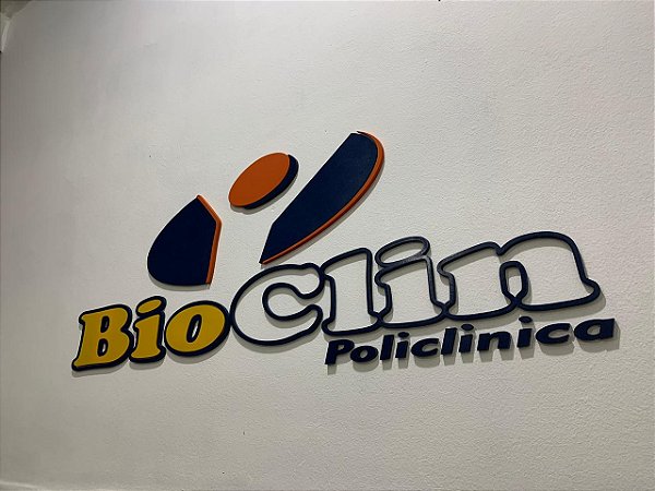 Logotipo Letreiro em MDF 6mm