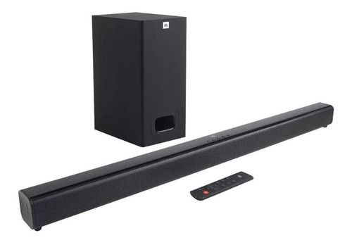 CAIXA DE SOM JBL - BAR 2.1 SOUNDBAR - PRETO