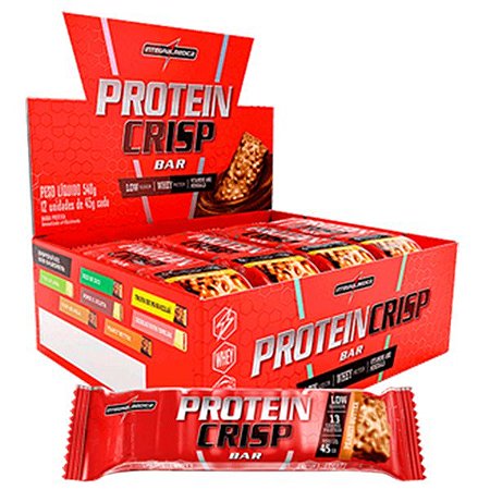 Caixa Protein Crisp Bar 12un - Integralmedica
