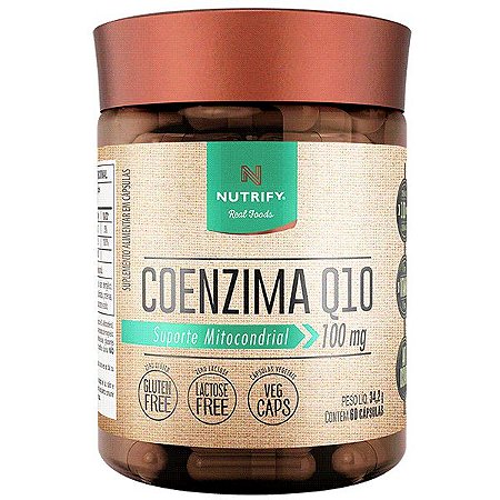 Coenzima Q10 60 Capsulas - Nutrify