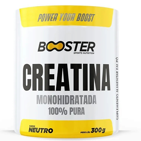 Creatina 100% Pura Booster 300g
