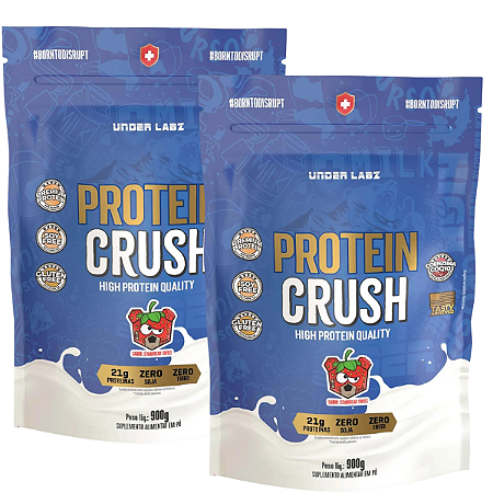 Dois Whey Under Labs - Protein Crush 900g