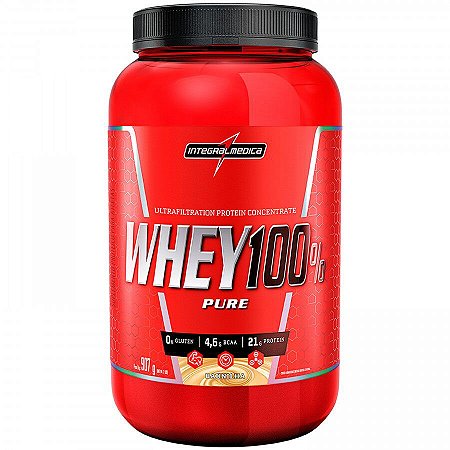 100% PURE WHEY 907G INTEGRALMEDICA