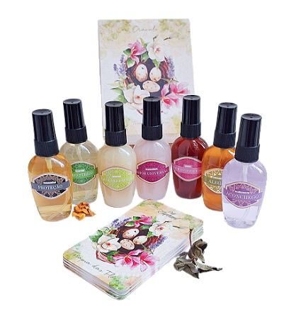 KIT BÁSICO DE FLORAIS + ORÁCULO DA TERAPIA DAS FLORES  *LEVE 7 FLORAIS E PAGUE 5*