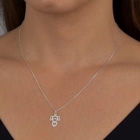 Cordão menina em prata 925