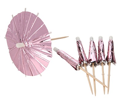 guarda-chuva decorativo rosa