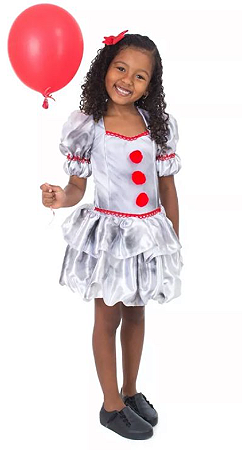 Fantasia Vampiro Feminina Infantil Halloween