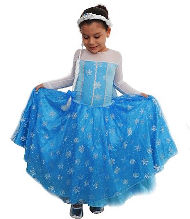 Fantasia Princesa Branca de Neve Infantil - Loja de Balões