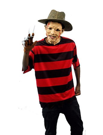 Fred Krueger Masculina Adulto Halloween - Loja de Balões, Artigos para  Festas e Fantasias