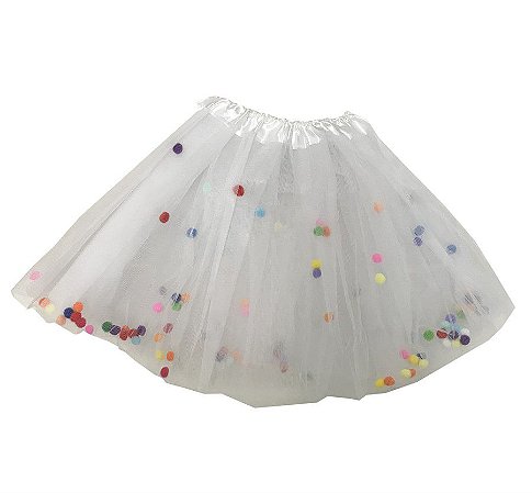 saia branca infantil primeira comunhão