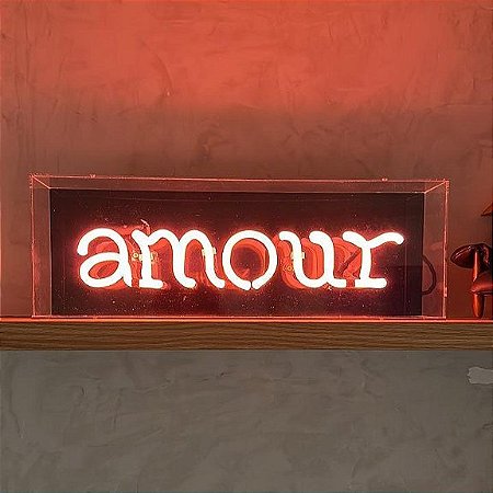 Luminária Amor em Línguas (Amour)