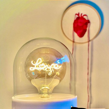 Luminária Redoma Love