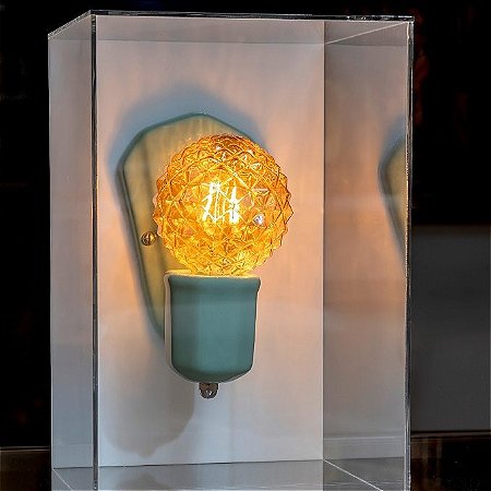 Luminária de Mesa Decô