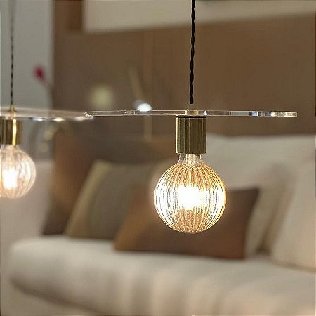 Luminária Pendente Disco