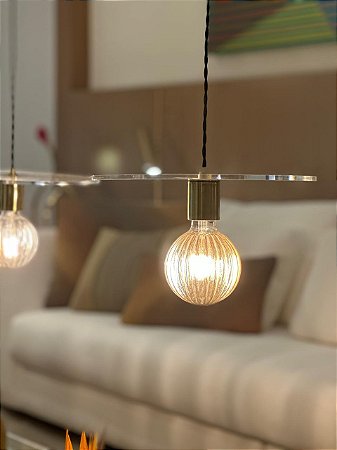 Luminária Pendente Disco