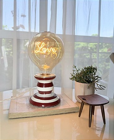 Luminária Fun 1 Vermelha