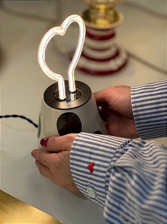 Luminária Fun 4 Preta