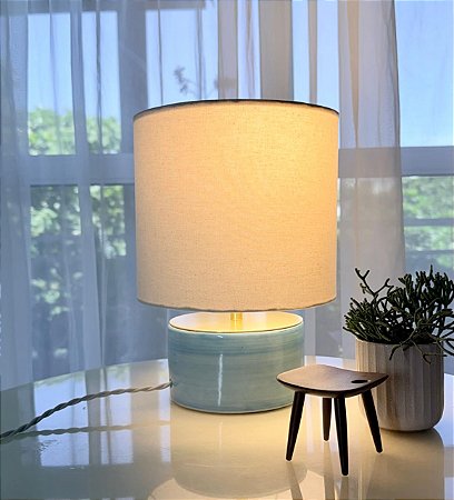 Luminária Abajur Búzios Gold