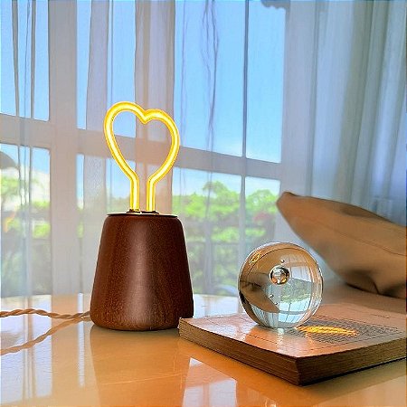 Luminária Fun Xilo Maçaranduba