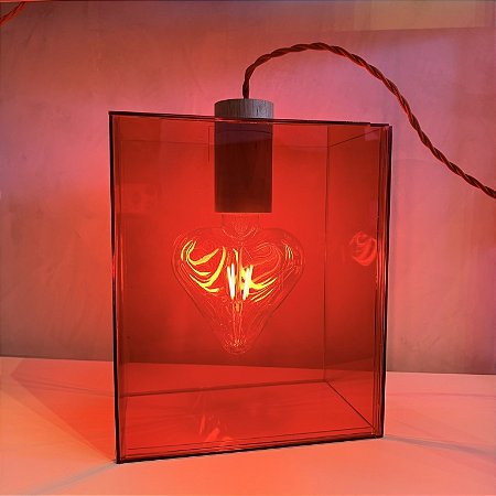 Luminária Coração Apertado Colors