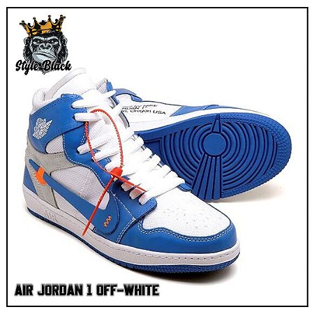 air jordan off white azul