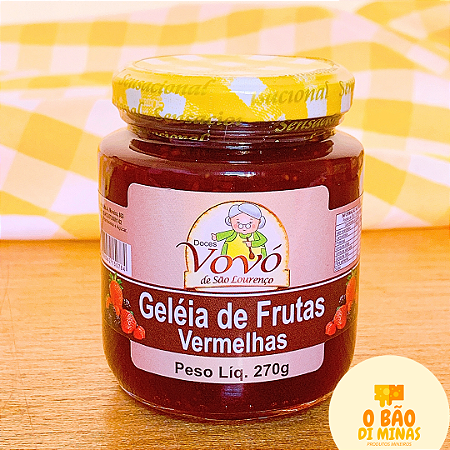 Geleia de Frutas Vermelhas 270g