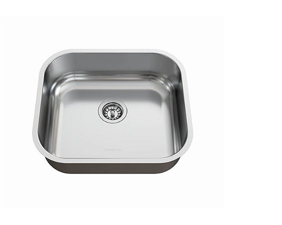 CUBA INOX N3 40X35 PROFUNDIDADE 17CM POLIDA FURO 3.1/2