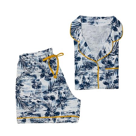 Pijama Feminino floral