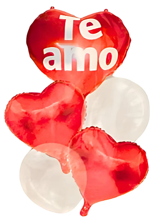 KIT DECORAÇÃO - ROMANTICO - DIA DOS NAMORADOS