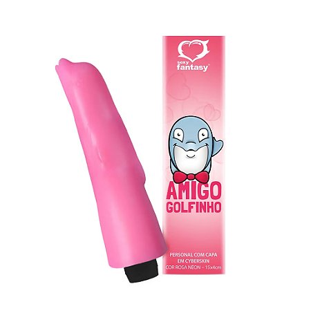 VIBRADOR AMIGO GOLFINHO - CYBER