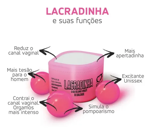 BOLINHA LACRADINHA ADSTRIGENTE