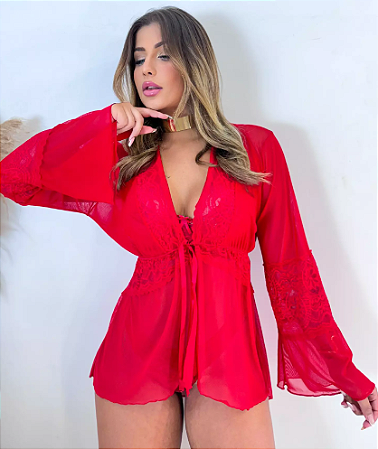ROBE CHARLOTTE - TAMANHO: M/G