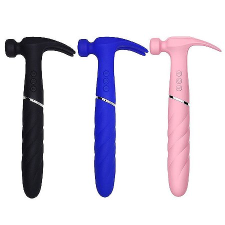 MARTELO VIBRADOR DE PONTO G - PRETO