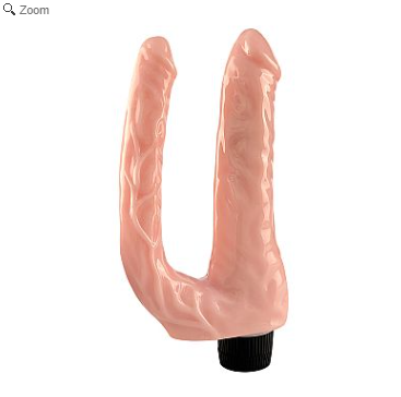 PROTESE DUPLA COM VIBRO - DUPLA PENETRAÇÃO