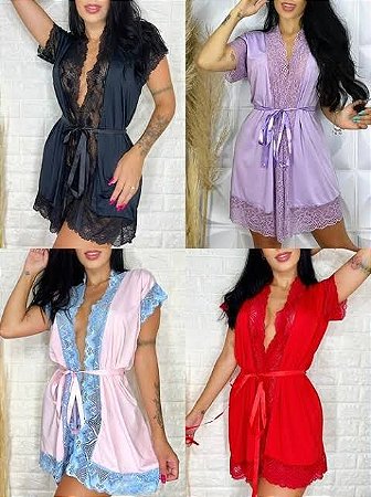 ROBE EM MICROFIBRA
