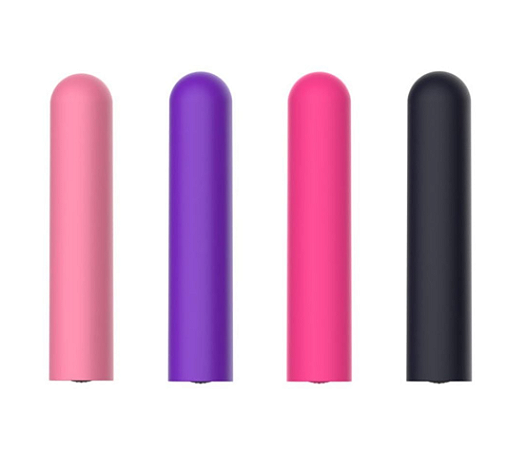 VIBRADOR BULLET - 10 VIBRAÇÕES - RECARREGAVEL (AIDEN) - PRETO