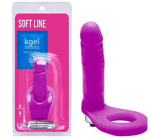 ANEL COMPANHEIRO COM VIBRADOR - 10 VIBRAÇÕES 12X3Cm