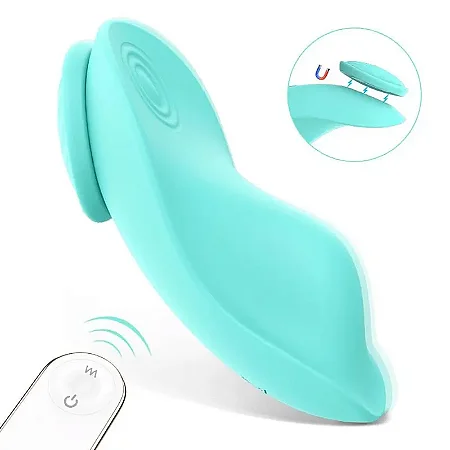 VIBRADOR DE CALCINHA COM CONTROLE - RECARREGÁVEL